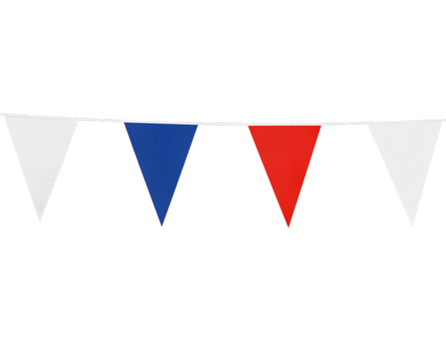 Flag Rød Hvid Blå Vandret