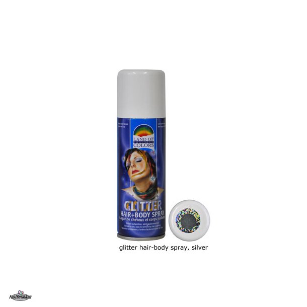 Hår og body glitter spray Køb glitter spray her