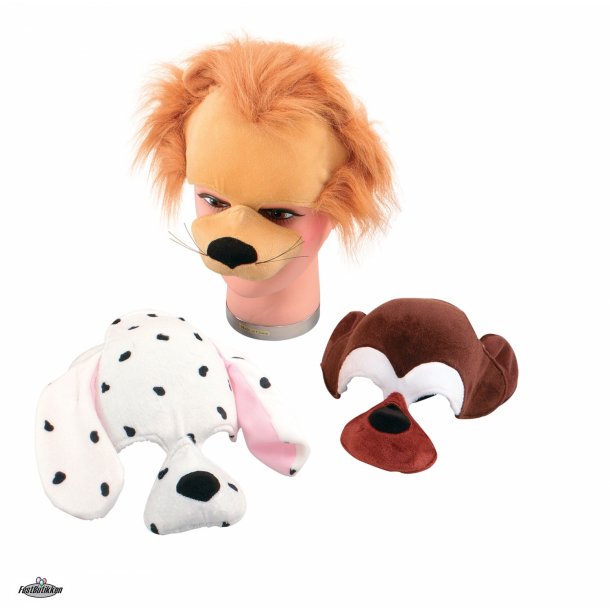 Hund mask Dalmatian DJURDRÂKTE FÔR VUXNA Festbutikken.se