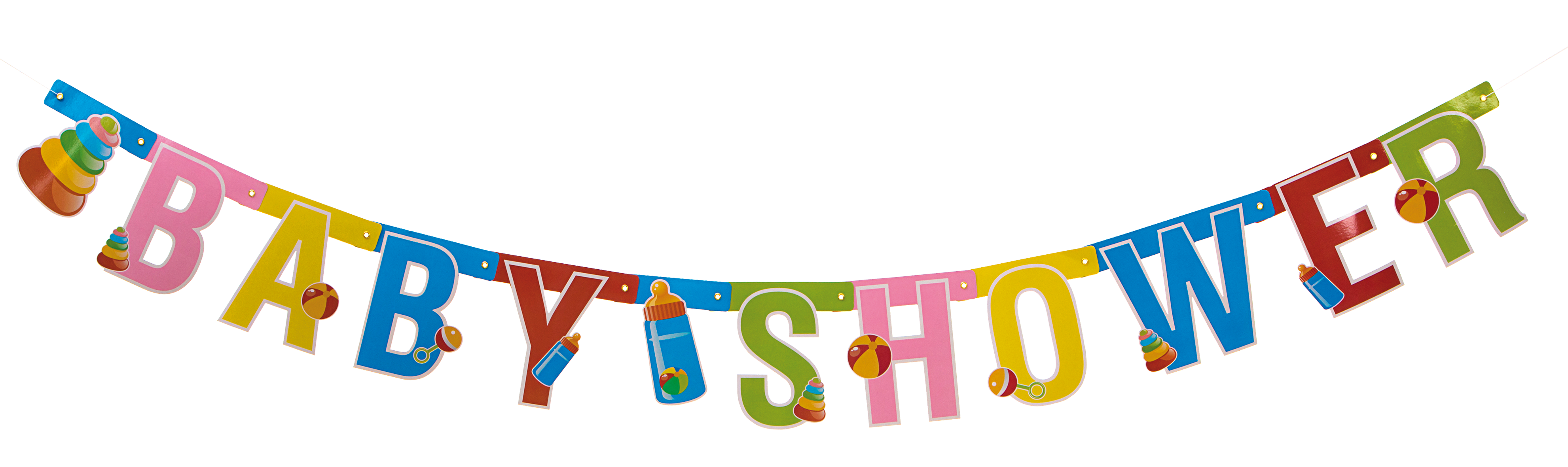 Babyshower Banner stor Køb baby shower banner her